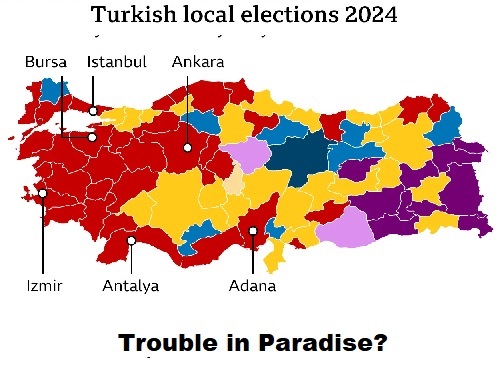 Turkey’s Erdogan and his AK Party were served up some “Humble Pie” in recent elections.
