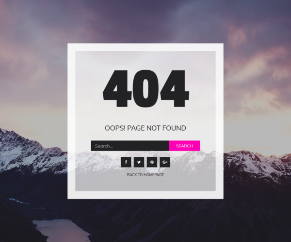 Error 404